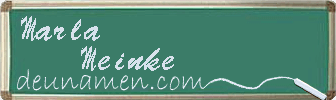 Marla Meinke Visitenkarte